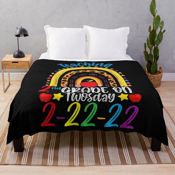 Item preview, Teaching 2nd Grade On Twosday 2-22-22 22nd February T-Shirt designed and sold by Acton-Maran.