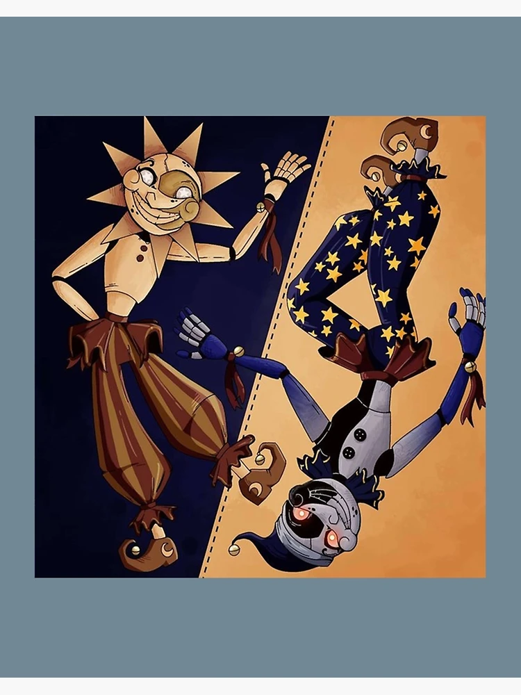 Moon Animatronic - FNAF Security Breach Art Board Print for Sale by  MtnDew3301