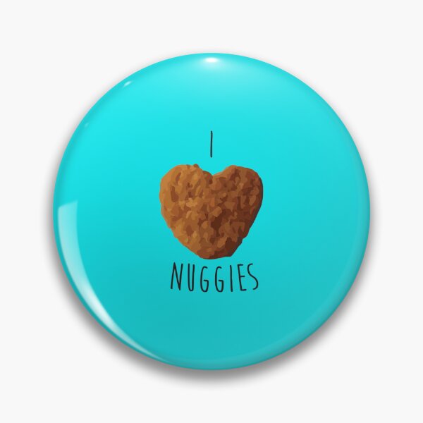 Item preview, I Heart Nuggies Sticker designed and sold by MariaMubbach.