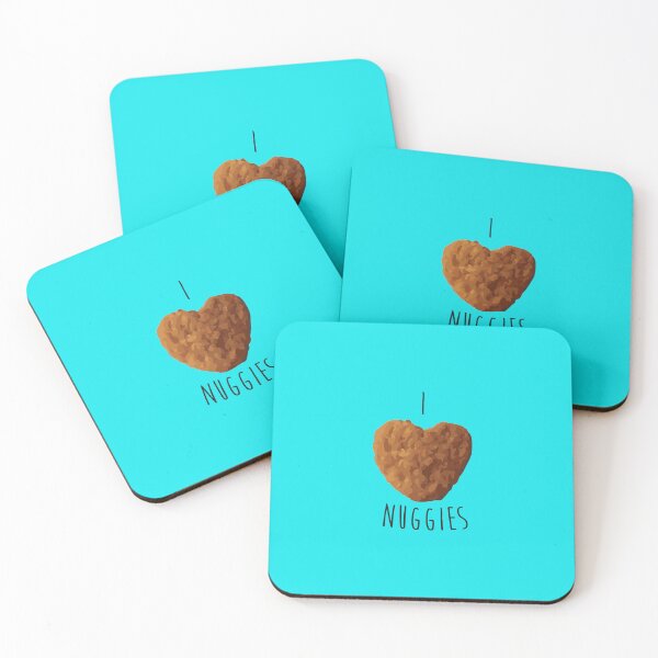 Item preview, I Heart Nuggies Sticker designed and sold by MariaMubbach.
