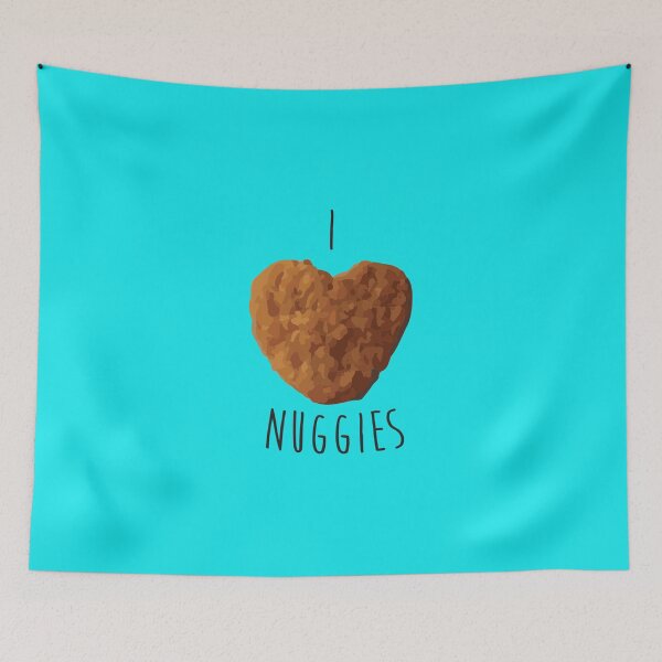 Item preview, I Heart Nuggies Sticker designed and sold by MariaMubbach.