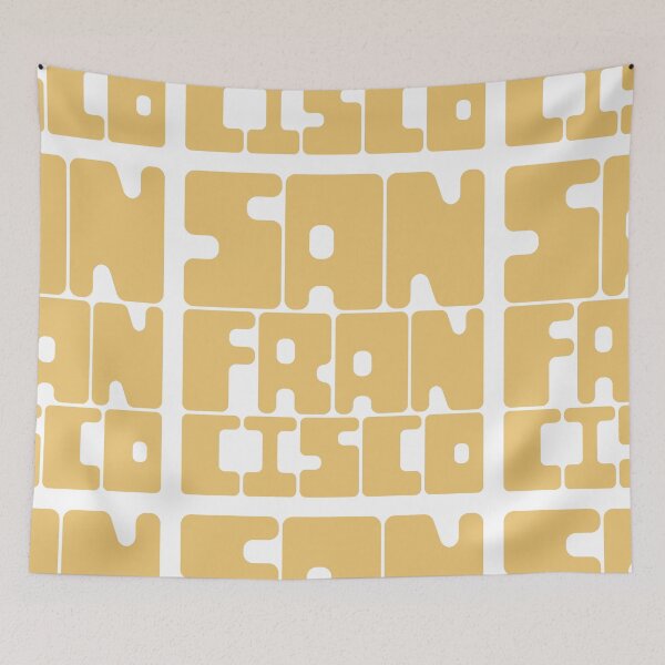 Item preview, San Francisco - Cornsilk Yellow designed and sold by boxedspaper.