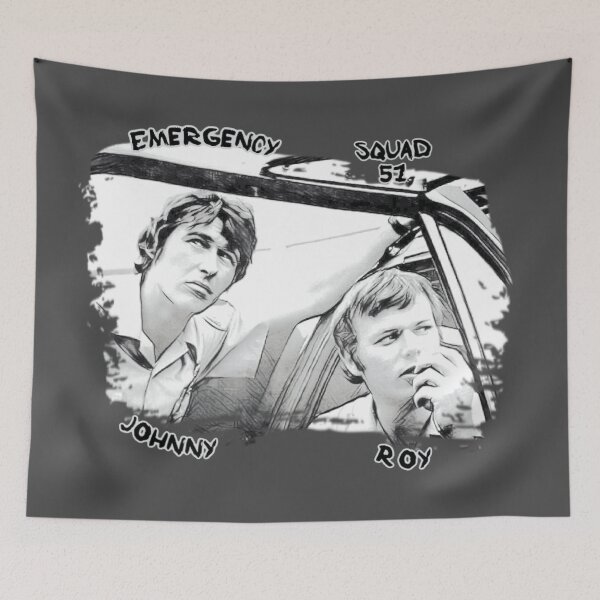 Item preview, Emergency TV Show Roy and Johnny designed and sold by DNiceGirl.