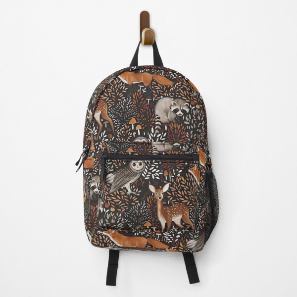 Item preview, Fox Deer Owl Raccoon Woodland designed and sold by SweetTea4U.