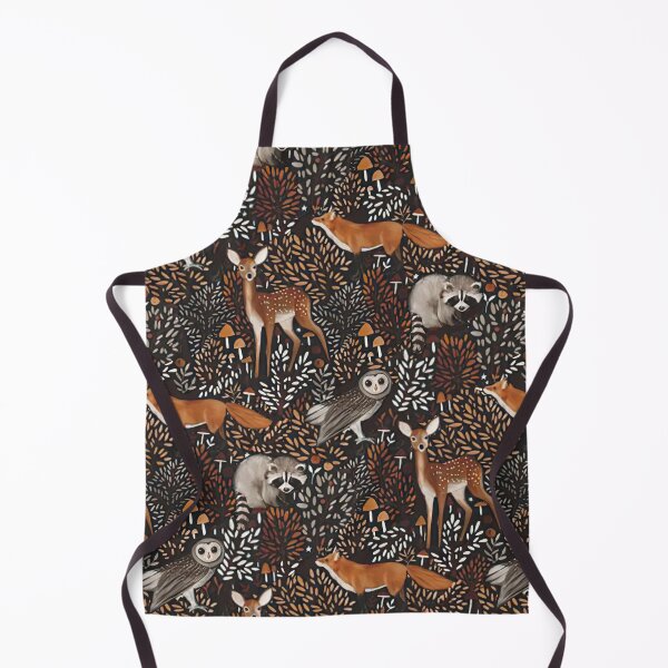 Item preview, Fox Deer Owl Raccoon Woodland designed and sold by SweetTea4U.