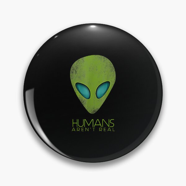 Item preview, Alien Funny Humans Aren_t Real Cute UFO designed and sold by Akitall12.