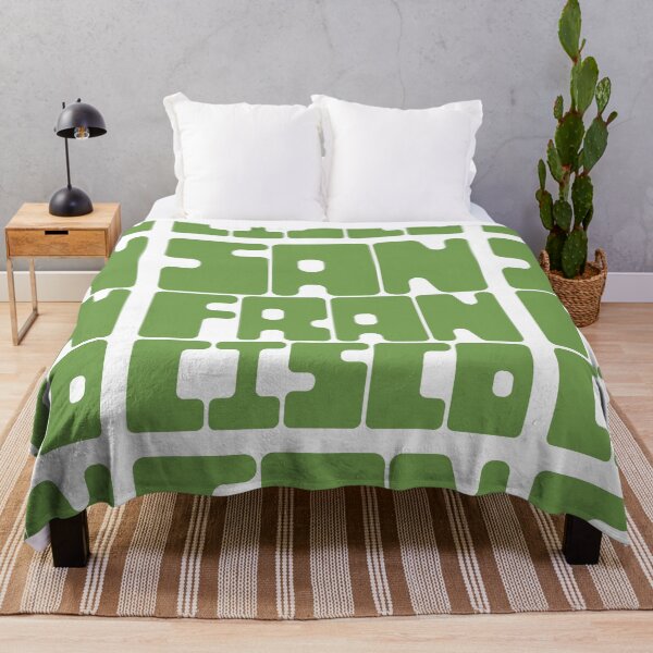 Item preview, San Francisco - Foliage Green designed and sold by boxedspaper.