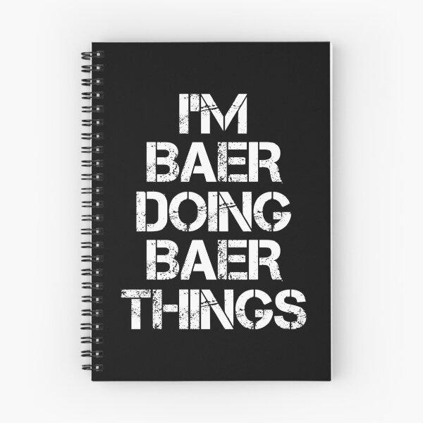 Item preview, Baer Name T Shirt - I'm Baer Doing Baer Things Name Gift Item Tee designed and sold by chezeva.