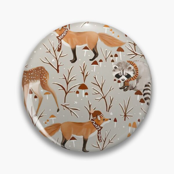 Item preview, Woodland Animals Art designed and sold by SweetTea4U.