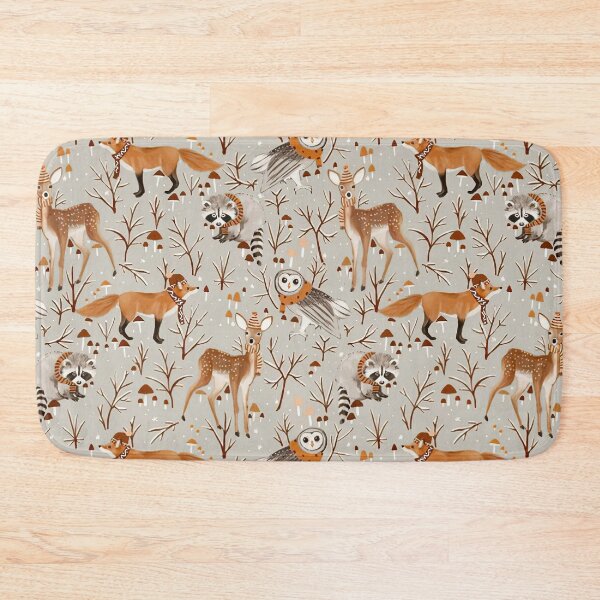 Item preview, Woodland Animals Art designed and sold by SweetTea4U.