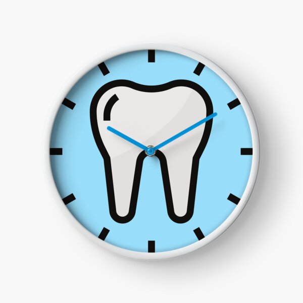 Item preview, Blue Dental Clinic Wall Clock Face Decoration Dental Offices Décor Tooth Office Dental Stuff Gift Idea designed and sold by Manakiry88.