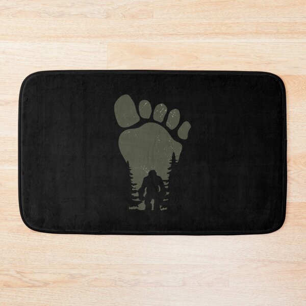 Item preview, Sasquatch Or Bigfoot In The Forest Footprint designed and sold by danieljames11.