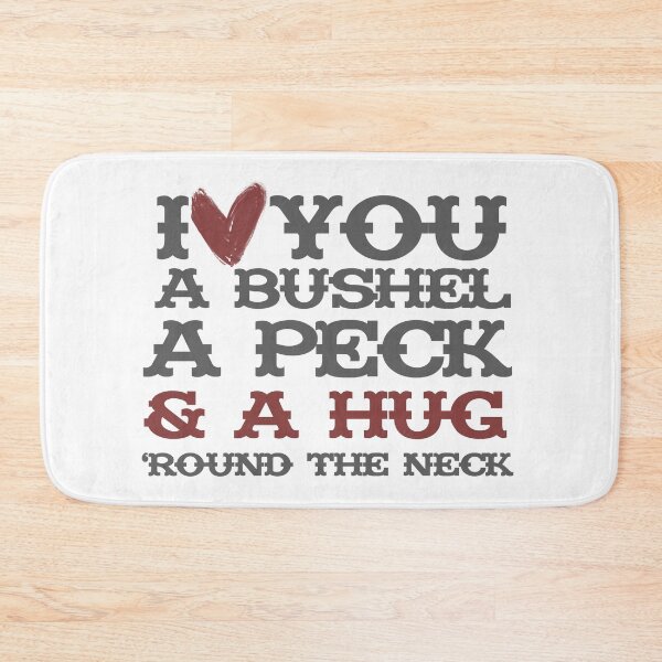 Item preview, I love you a bushel and a peck and a hug around  designed and sold by TwinkleBaby.