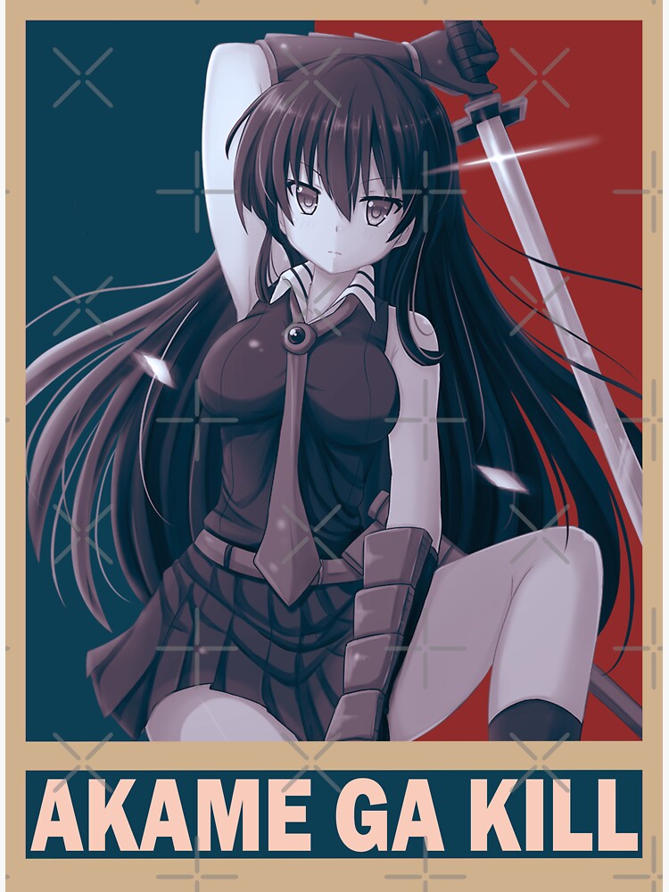 Leone Akame ga Kill Akame ga Kiru Vintage Vector Anime Design Canvas Print  for Sale by Raiden Designer Shop