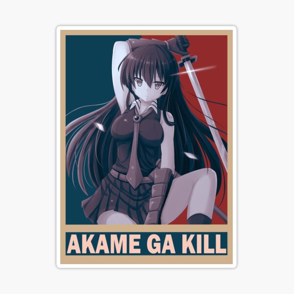 Tatsumi Akame ga Kill Akame ga Kiru Vintage Vector Anime Design