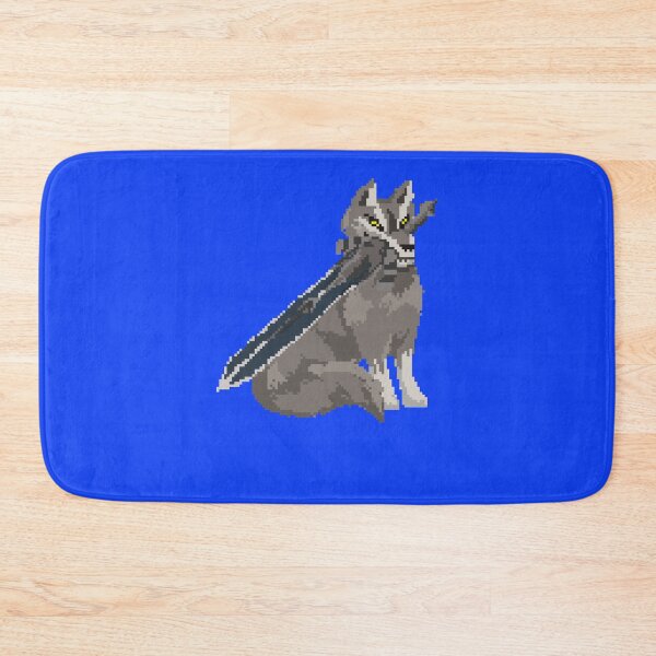 Item preview, Pixel Souls - Sif, The Great Grey Wolf Sticker designed and sold by Sebastchtner.