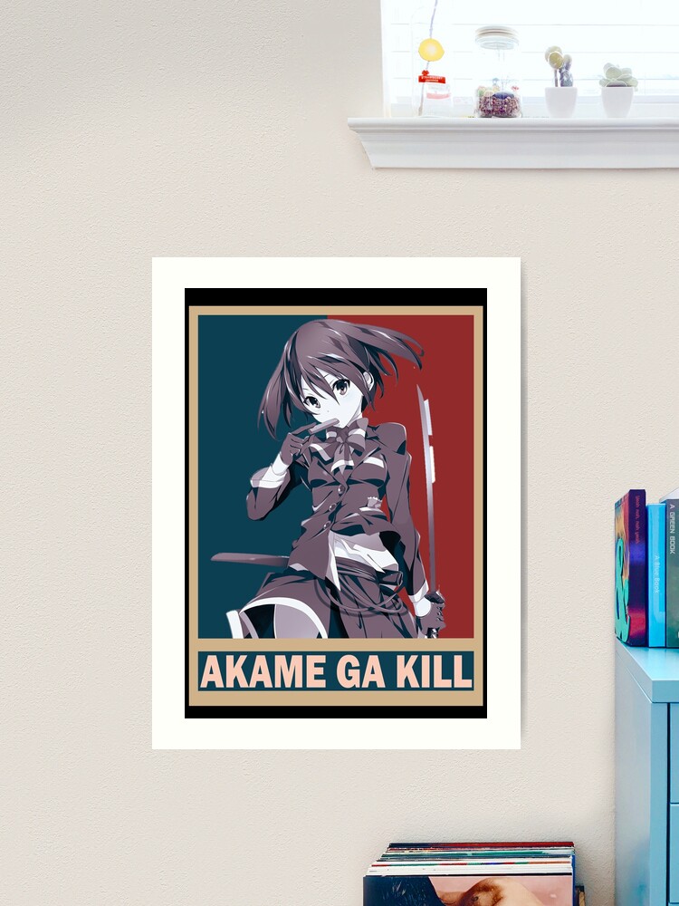 Leone Akame ga Kill Akame ga Kiru Vintage Vector Anime Design Canvas Print  for Sale by Raiden Designer Shop