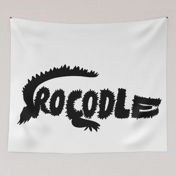 Item preview, Crocodile lettering designed and sold by givepineapple.