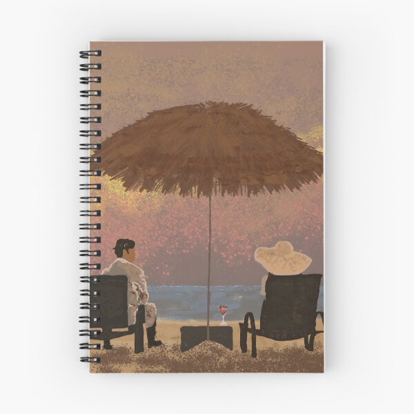 Item preview, Man and Woman Talking by the Beach During Sunset designed and sold by xyfabfigment.