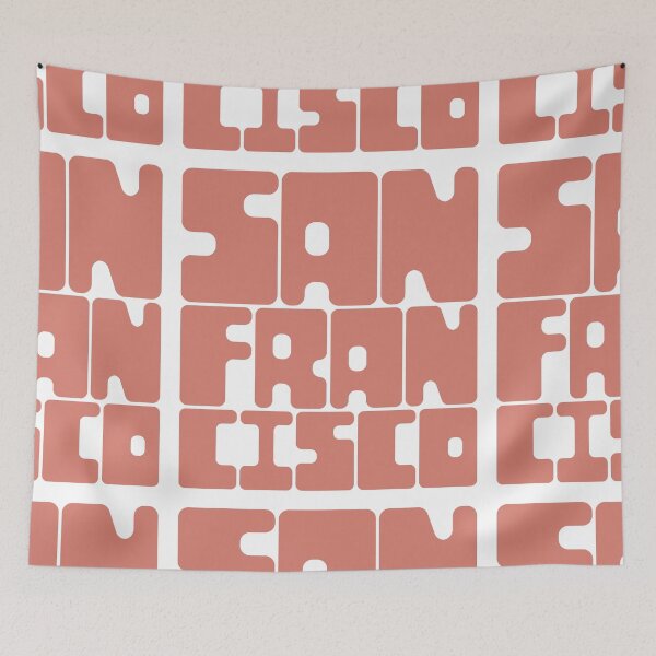 Item preview, San Francisco - Tawny Orange designed and sold by boxedspaper.