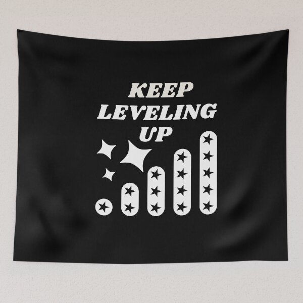 Item preview, Keep Leveling Up designed and sold by TopChoiceMerch.