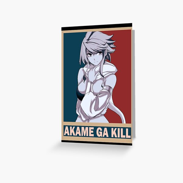 Tatsumi Akame ga Kill Akame ga Kiru Vintage Vector Anime Design Poster for  Sale by Raiden Designer Shop