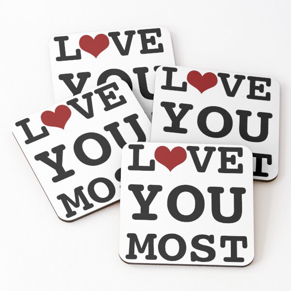 Item preview, Love You More Love You Most designed and sold by TwinkleBaby.