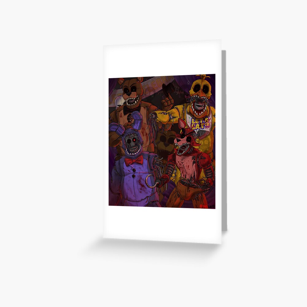 Withered foxy five nights at freddys 2 Poster for Sale by teraMerchShop