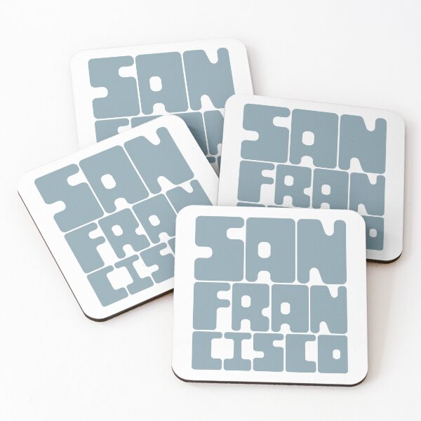 Item preview, San Francisco - Tourmaline Blue designed and sold by boxedspaper.