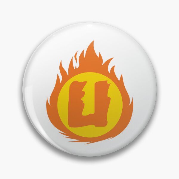 Item preview, Superhero Letter U. Fire Insignia designed and sold by DonaldRichard34.