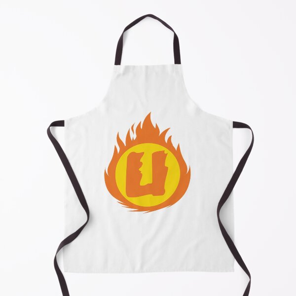 Item preview, Superhero Letter U. Fire Insignia designed and sold by DonaldRichard34.