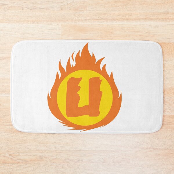 Item preview, Superhero Letter U. Fire Insignia designed and sold by DonaldRichard34.