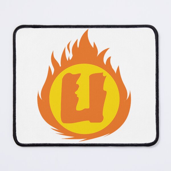 Item preview, Superhero Letter U. Fire Insignia designed and sold by DonaldRichard34.