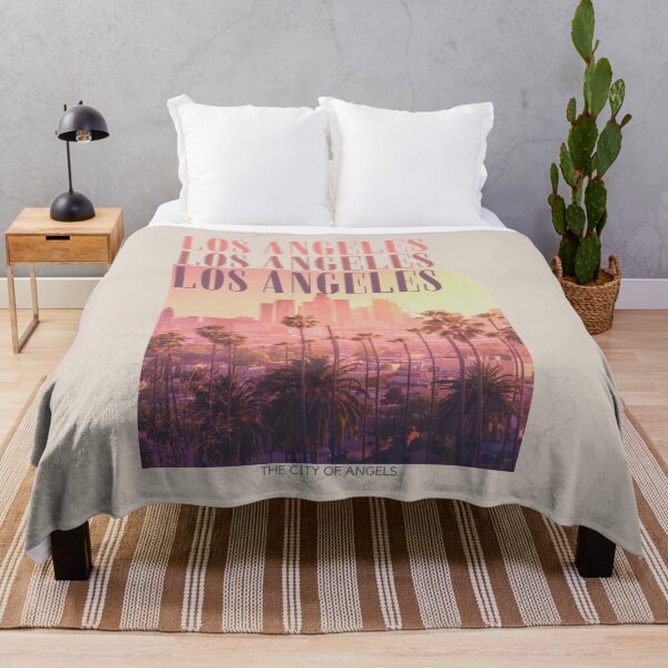 Item preview, Los Angeles Vintage Travel Print | California Vibes designed and sold by forkmuddies.