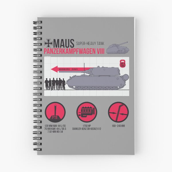 Item preview, Informative infographics Pz-VIII MAUS designed and sold by FAawRay.