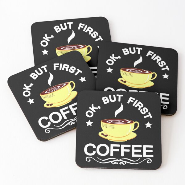 Item preview, Coffee Quote and Saying : Ok, But First Coffee designed and sold by BangferoStore20.