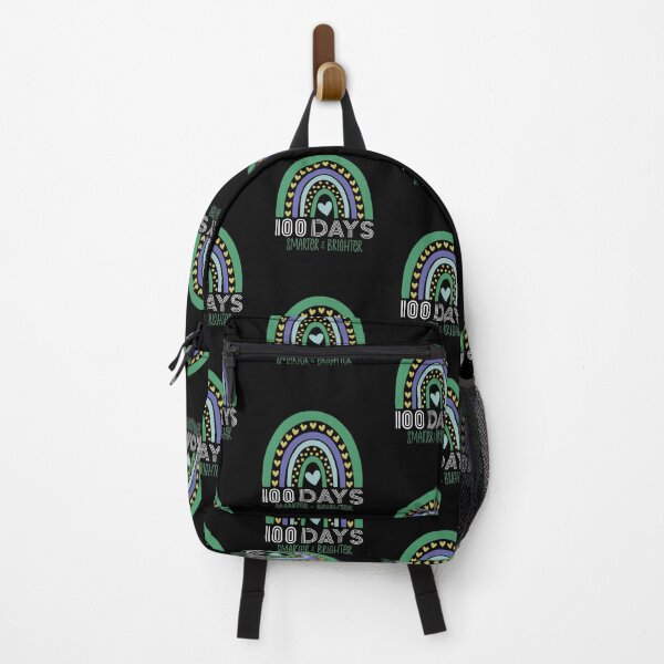 Item preview, 100 Days Smarter and Brighter Rainbow Happy 100th Day of School designed and sold by SpringMoonPress.