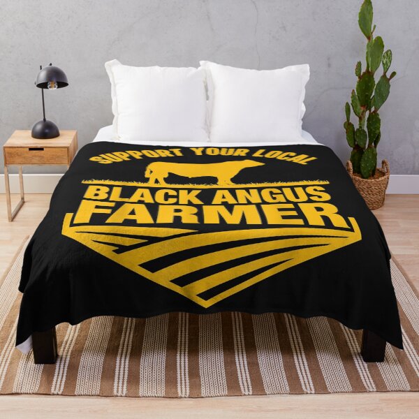 Item preview, Support Your Local Black Angus Farmer - Cow Rancher T-Shirt designed and sold by Eugeeillon.