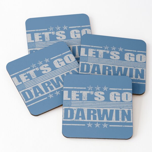 Item preview, Lets Go Darwin Tee Fun Sarcastic Women Men Let’s Go Darwin  designed and sold by Catalina Keith.