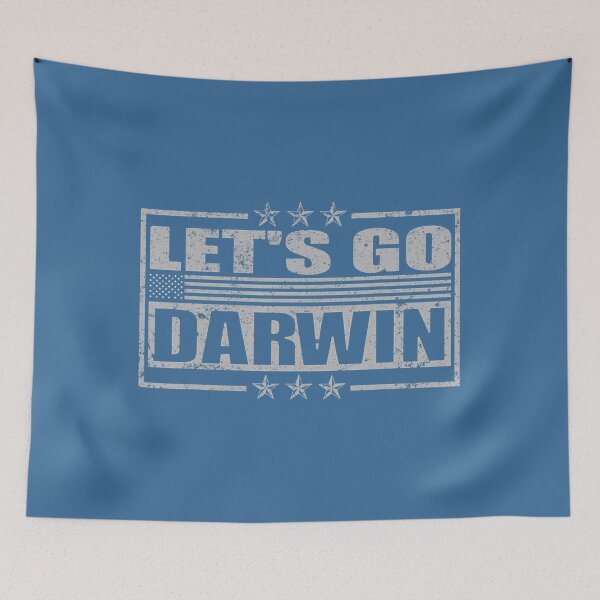 Item preview, Lets Go Darwin Tee Fun Sarcastic Women Men Let’s Go Darwin  designed and sold by Catalina Keith.