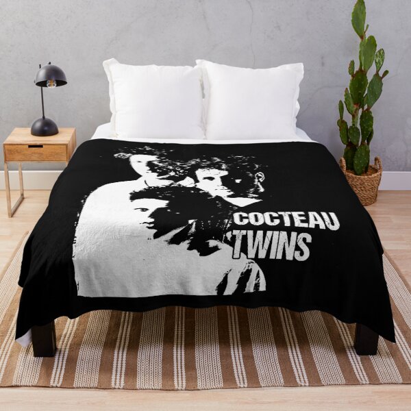 Item preview, Cocteau Twins music band art black and white designed and sold by BeaCosta3070.