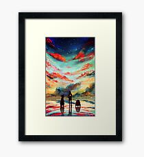To the Stars, Baby Framed Print