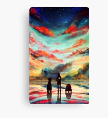 To the Stars, Baby Canvas Print