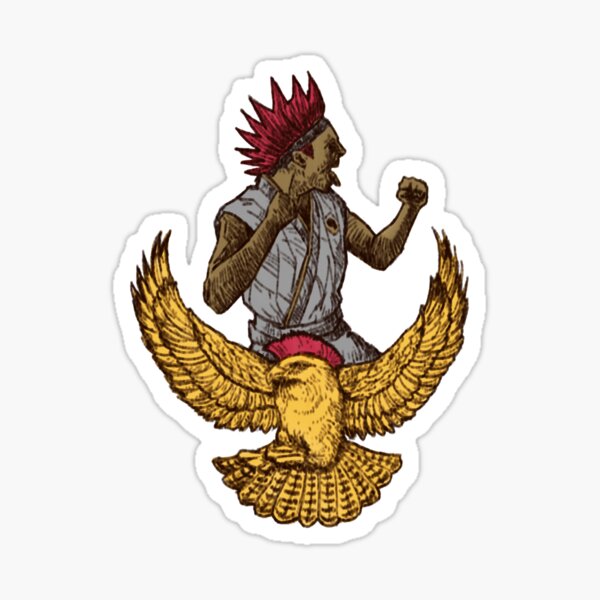 Cobra Kai HAWK  Sticker for Sale by zirnurzaheer