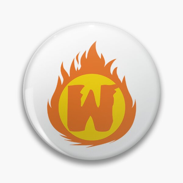 Item preview, Superhero Letter W. Fire Insignia designed and sold by DonaldRichard34.