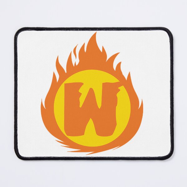 Item preview, Superhero Letter W. Fire Insignia designed and sold by DonaldRichard34.