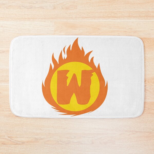 Item preview, Superhero Letter W. Fire Insignia designed and sold by DonaldRichard34.