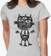 Some type of a cat Women's Fitted T-Shirt