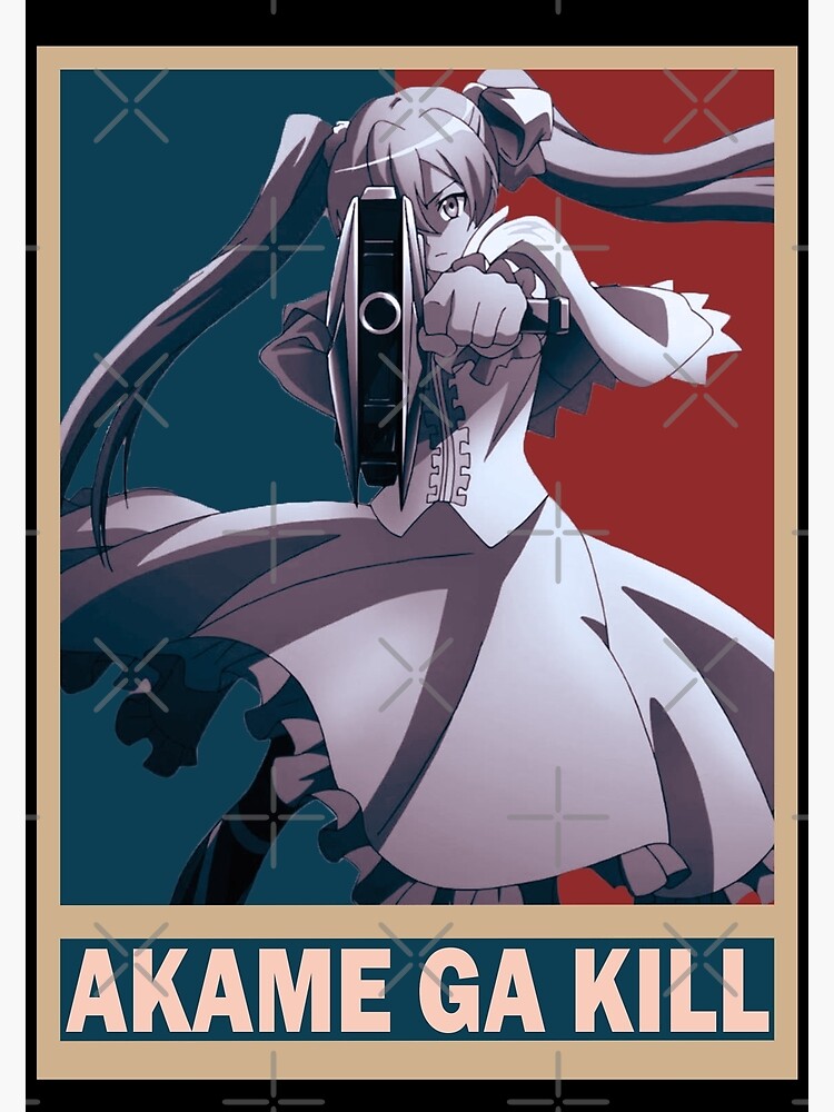 Tatsumi Akame ga Kill Akame ga Kiru Vintage Vector Anime Design