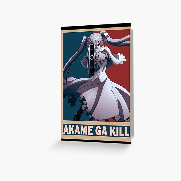 Tatsumi Akame ga Kill Akame ga Kiru Vintage Vector Anime Design Poster for  Sale by Raiden Designer Shop